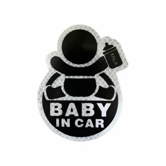 Abtibild  BABY IN CAR fond  alb Cod:FGT-07