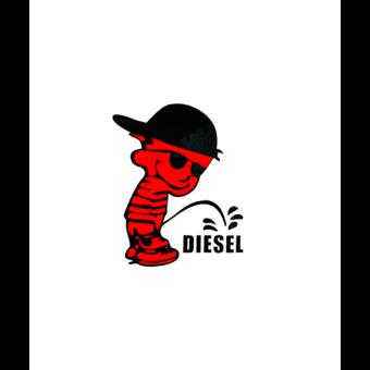 Abtibild Flourescent Boy Diesel auto decorativ pentru exterior si interior Cod: YGT-10