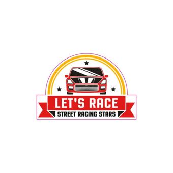 Abtibild "LET'S RACE" Cod:TAG 052 / T2