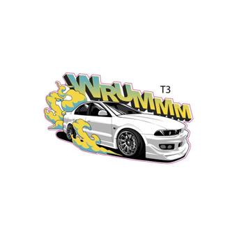 Abtibild   MASINA WRUMM  Cod:TAG 070 / T3