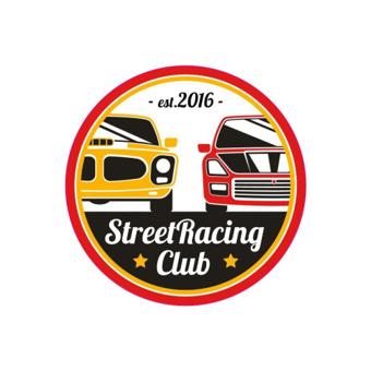 Abtibild STREET RACING CLUB Cod:TAG 051 / T2