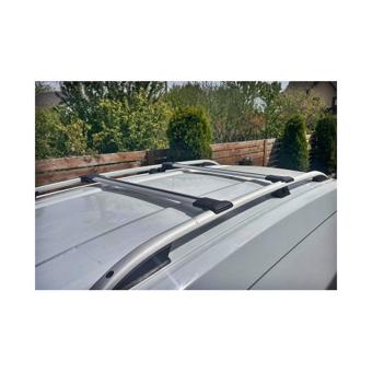 Bare portbagaj transversale auto aluminiu compatibile Dacia Dokker Van 2013-> 80-84 cm Cod: KL2