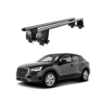 Bare  portbagaj trans. aluminiu  Audi Q2 GA 2016-> argintii sau negre Cod: CB200101 Kit-104