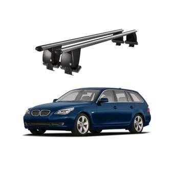 Bare  portbagaj trans. aluminiu  BMW Seria 5 E61 Touring 2003-2010 argintii sau negre Cod: CB200101 Kit-101