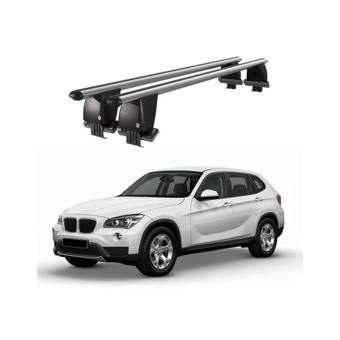 Bare  portbagaj trans. aluminiu  BMW X1 E84 2012-2015 argintii sau negre Cod: CB200101 Kit-103