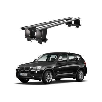 Bare portbagaj trans. aluminiu  BMW X3 F25 2010-2017 argintii sau negre Cod: CB200101 Kit-102