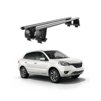 Bare transversale portbagaj auto aluminiu compatibile plafon neted Renault Koleos 2008-2016 argintii sau negre Cod: CB200101 Kit-101