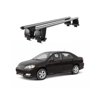 Bare portbagaj trans. aluminiu  Toyota Corolla E120 Sedan 2000-2007 argintii sau negre Cod: CB200101 Kit-108
