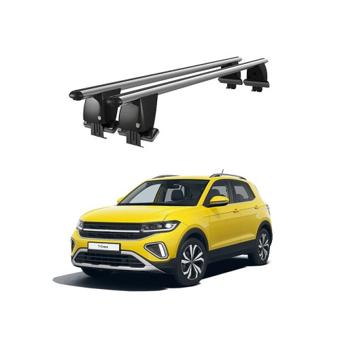 Bare portbagaj trans. aluminiu  Volkswagen T-Cross 1C 2018-> argintii sau negre Cod: CB200101 Kit-101