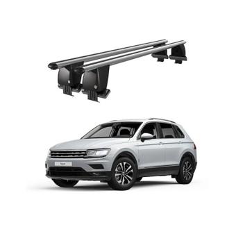 Bare portbagaj trans. aluminiu  Volkswagen Tiguan II AD1 2016->argintii sau negre Cod: CB200101 Kit-108
