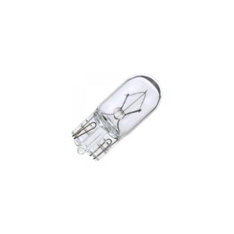 Bec pozitie auto T10 12V 5W alb clar ART pachet 10 bucati
