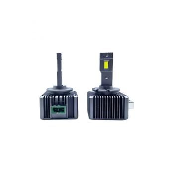 Becuri LED D3S Canbus 45W 5000 lumeni 6000K 12V-24V conectare la droserul original xenon set 2 bucati Cod: YKL-D3