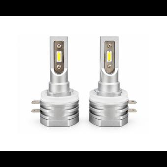 Becuri LED H11B CSP 2121 4000 lumeni 12V-24V Plug Play set 2 bucati Cod: EV12-H11B