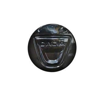 Capac janta original Dacia negru lucios cu sigla relief Cod: 403154328R