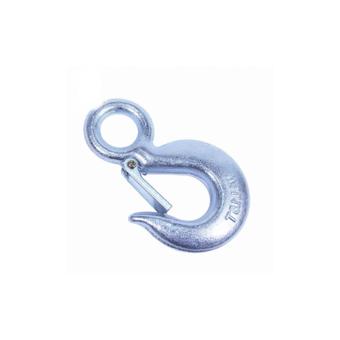 Carlig pentru chinga metalic cu siguranta 125g pentru ancorare si tractare