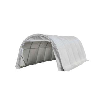 Cort pentru depozitare latime 3.66m lungime 6.1m inaltime 2.44m PVC structura metalica Cod: DISCR96