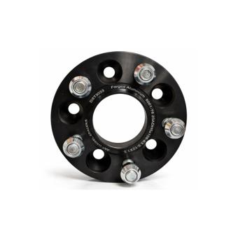 Distantier janta auto 20 mm 5x108 centrare 63.3 prindere dubla cu piulite M12x1.5 aluminiu forjat  Cod: DST3033