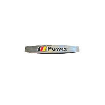 Emblema POWER culoare Crom Cod: YZB-39