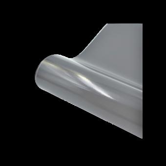 Folie auto PET Premium gri lucios pentru colantare caroserie cu tehnologie anti-bule 1m x 1.52m Cod: SP027X