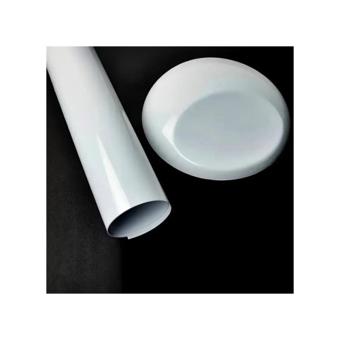 Folie auto autocolant PVC alb lucios cu tehnologie anti-bule 1.52m x 1m Cod: 9196