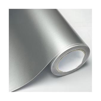 Folie auto autocolant PVC argintiu 1.52m x 1m Cod: A086