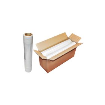 Folie stretch manuala transparenta 1.3 kg 23 microni pentru ambalare