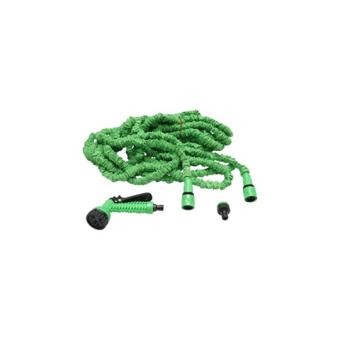 Furtun gradina extensibil latex 10-30m cu pistol 7 functii si accesorii Cod: BK76056