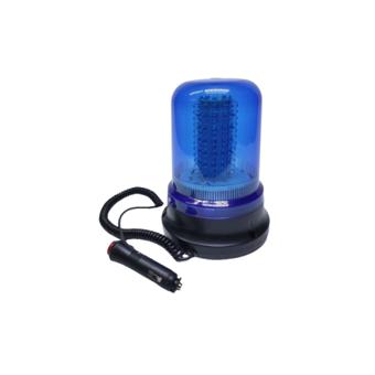 Girofar cu magnet  120 LED  Culoare Albastra  12-24V Cod: 51066