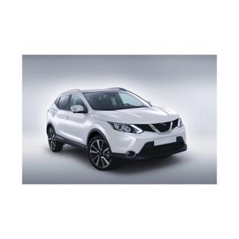 Huse  auto compatibile Nissan Qashqai II J11 2014-2021 fara decupaj cotiera sofer spatar bancheta fractionat Premium Imitatie Piele Romb