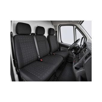 Huse auto compatibile Peugeot Boxer 2006-> 2+1 Premium Material Textil