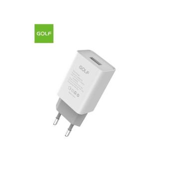 Incarcator retea 20W 3A 1xUSB-A alb Golf Cod: GF-U206PRO