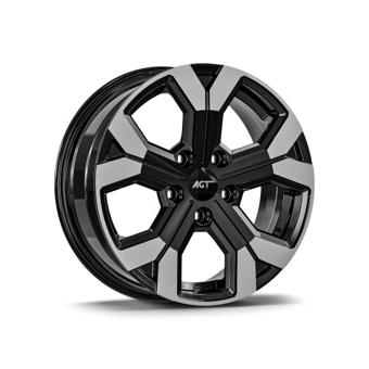 Jante AGT 17x6.5 ET32 5x114.3 diamond cut compatibile Dacia Renault Nissan Toyota Cod: AGT 17260-2396