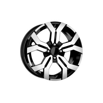 Jante DY1267 KM 17x7 5x114.3 ET40 diamond cut compatibile Dacia, Renault, Nissan, Toyota