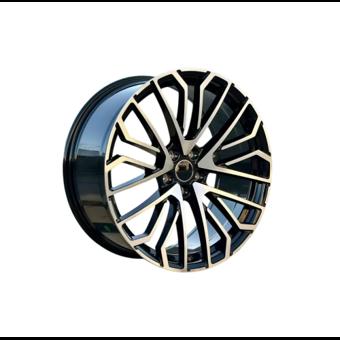 Jante DY1648 KM 18x8 5x112 ET40 negru polish compatibile Audi
