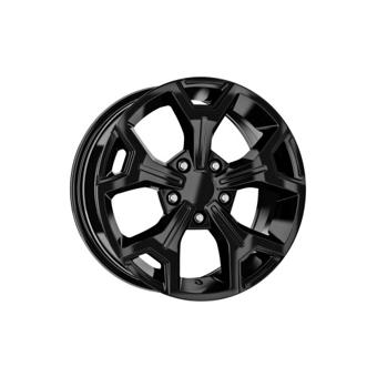 Jante DY356 KM 16x7 5x114.3 ET40 negru lucios compatibile Dacia, Renault, Nissan, Toyota