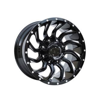 Jante DY481 KM 20x9 6x139.7 ET0 negru argintiu compatibile Ford Toyota Nissan Mitsubishi Cod: DY481