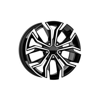 Jante DY666 KM 16x6.5 5x114.3 ET40 diamond cut compatibile Dacia, Renault, Nissan, Toyota