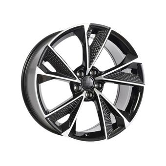 Jante DY807 KM 17x7.5 5x120 ET35 diamond cut compatibile Volkswagen Transporter T5 T6 T7 Amarok Touareg R5