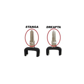 Lama carcasa telecomanda compatibila Opel, tip stanga, Cod: 3337A-STANGA