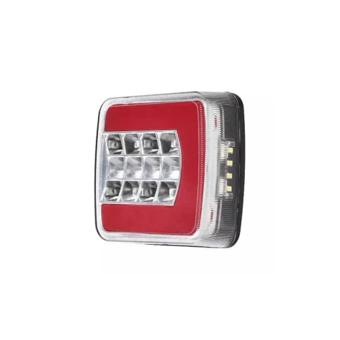 Lampa LED remorca GLO-TRAC 12V-24V pozitie, stop, semnalizare si iluminare numar Stanga/Dreapta Cod: TRS004