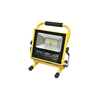 Lampa de lucru LED portabila 40W, 8000K cu acumulator LifePO4 2x6000mAh telecomanda si cadru stativ IP67 Breckner Germany Cod: BK79651