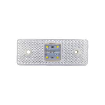 Lampa laterala LED alba 4 LED 12V/24V Cod: L1015144