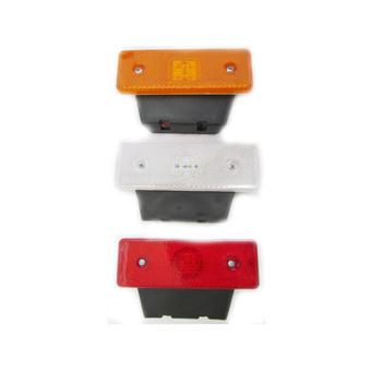 Lampa laterala cu 4 LED SMD 24V rosu