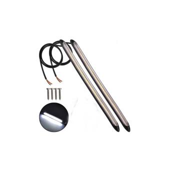 Lumini de zi DRL LED 27.5 cm 12V cu semnalizare dinamica set 2 bucati Cod: ZC-D3