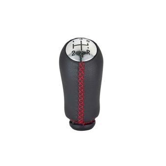 Maner schimbator imitatie piele compatibil Dacia Logan / Renault Megane / Clio cu 2 adaptoare pentru 5 si 6 viteze Cod: SC-55