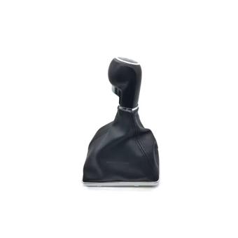 Maner si manson schimbator auto imitatie piele compatibil Opel Zafira B cu 2 adaptoare pentru 5 si 6 viteze Cod: SC-117