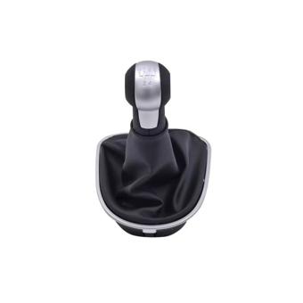 Maner si manson schimbator auto imitatie piele compatibil Seat Altea ,Leon, Toledo III 5 viteze Cod: SC-191