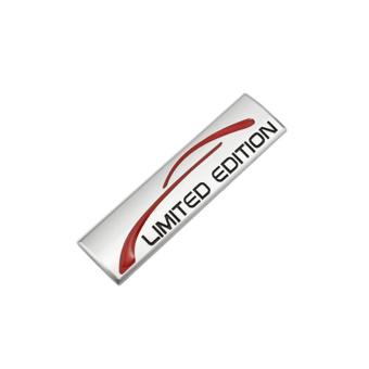 Ornament  metalic "LIMITED EDITION" Cromat  9cmx2,4cm Cod: ART-LE1S
