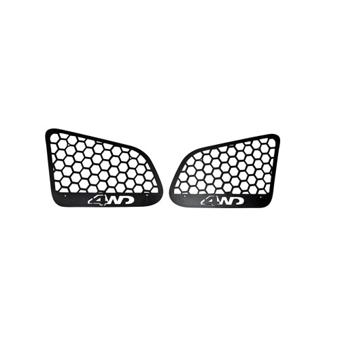 Ornament protectie geam auto metalic lateral spate compatibil Dacia Duster II 2018-2024  inox Cod: SS-D2