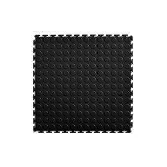 Pardoseala modulara PVC pentru garaj negru 500 x 500 x 6 mm Cod: PPM02